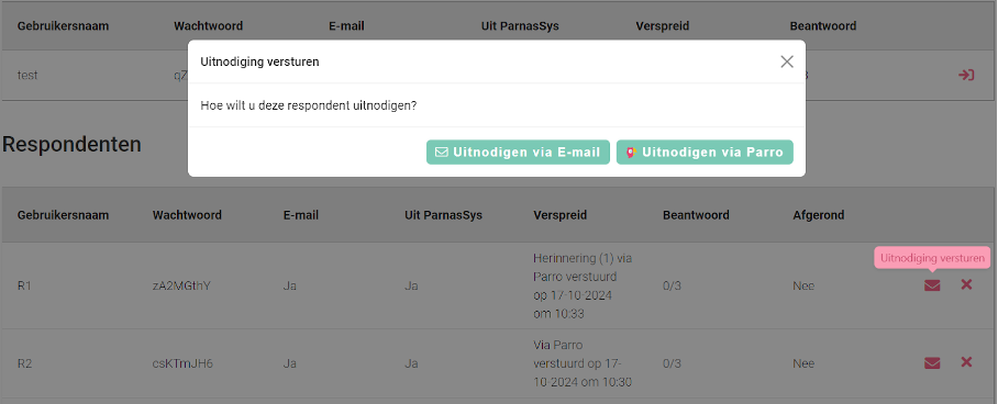 WMK Peilingen Parro